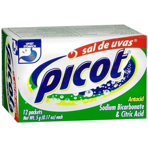 Picot Sal de Uvas, Effervescent Powder for Solution, Antacid, Assists ...