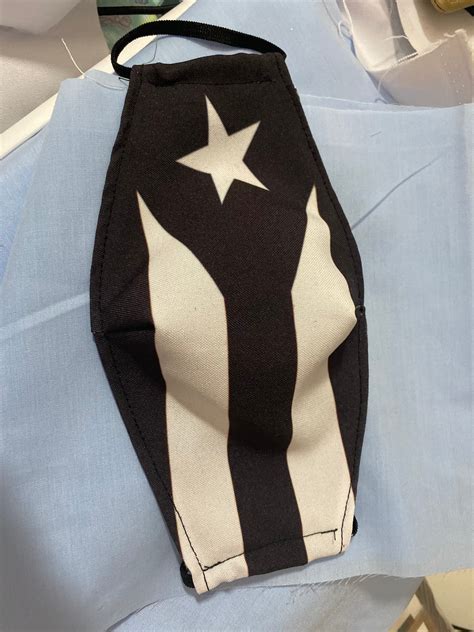 Mask Puerto RICAN Flag Mask - Etsy