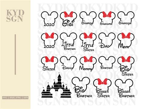 Disney Trip Shirts Design SVG Bundle