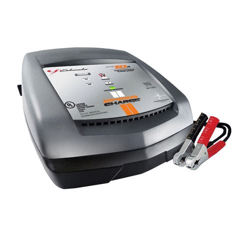 Schumacher 6/12-Volt Fully Automatic Battery Charger-XC10-CA - The Home Depot