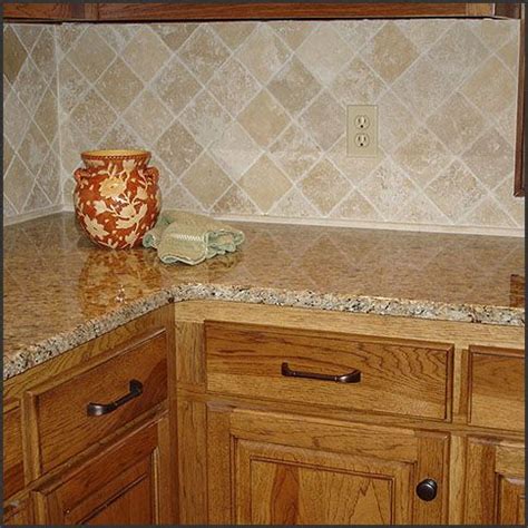 4x4 Travertine Tile Diamond Pattern | Trendy kitchen tile, Trendy kitchen backsplash, Kitchen ...