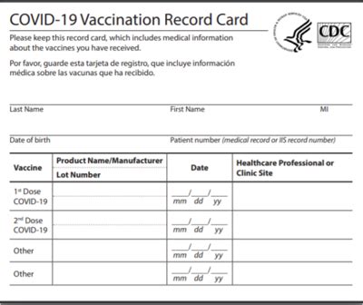 Cdc Vaccination Card Pdf | trannie-blog