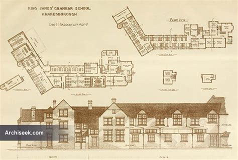 1898 – Kings James Grammar School, Knaresborough, Yorkshire | Architecture @ Archiseek.com