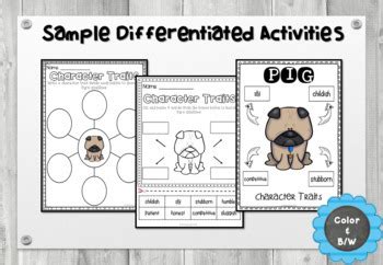 Pig the Winner - Character Trait Activities by Glistening Gems | TpT