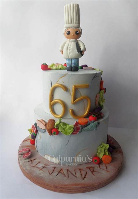 Chef cake - Decorated Cake by Calpurnia's bakery - CakesDecor