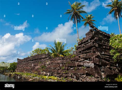 Ruined city of Nan Madol, Pohnpei (Ponape), Federated States of ...