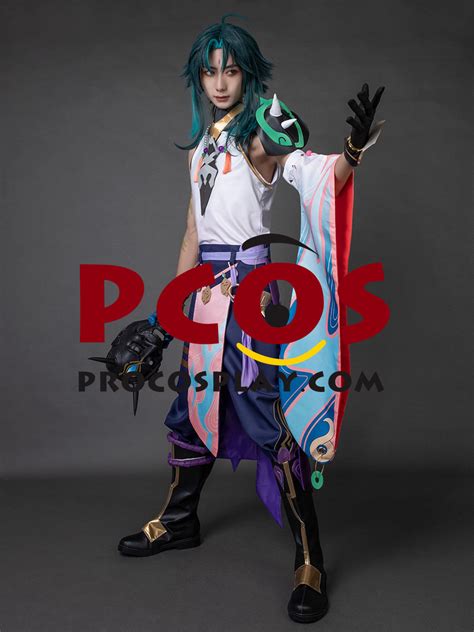 Genshin Impact Xiao Cosplay Costume C00175 - Boutique en ligne de ...