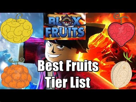 Blox Fruits | Best Fruits Tier List (August 2021) - YouTube