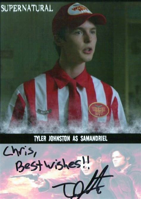 Tyler Johnston | Johnston, Supernatural, Tyler