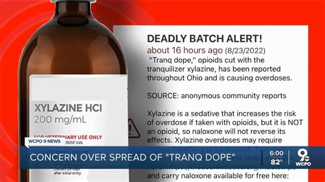 Alert issued for new dangerous drug mix called 'Tranq Dope' in the Tri-State