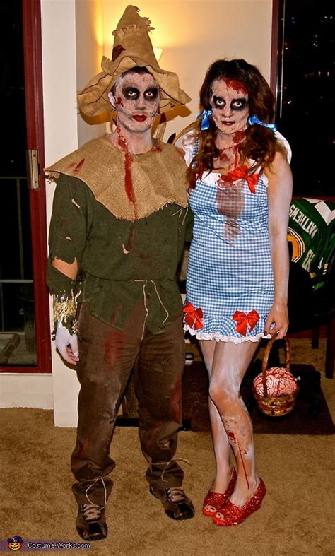 Zombie Dorothy and Scarecrow Costume