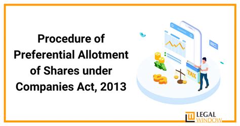 Procedure of Preferential Allotment of Shares under Companies Act, 2013