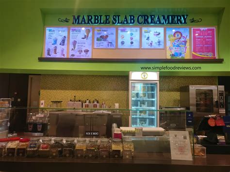 MARBLE SLAB CREAMERY Bahrain - SIMPLE FOOD & REVIEWS