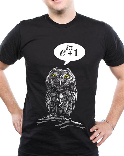 Don't give a hoot - Mathematics T shirt from Heretic Wear