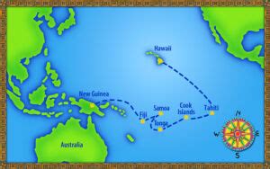 Where is tahiti from hawaii map - Trending Simple