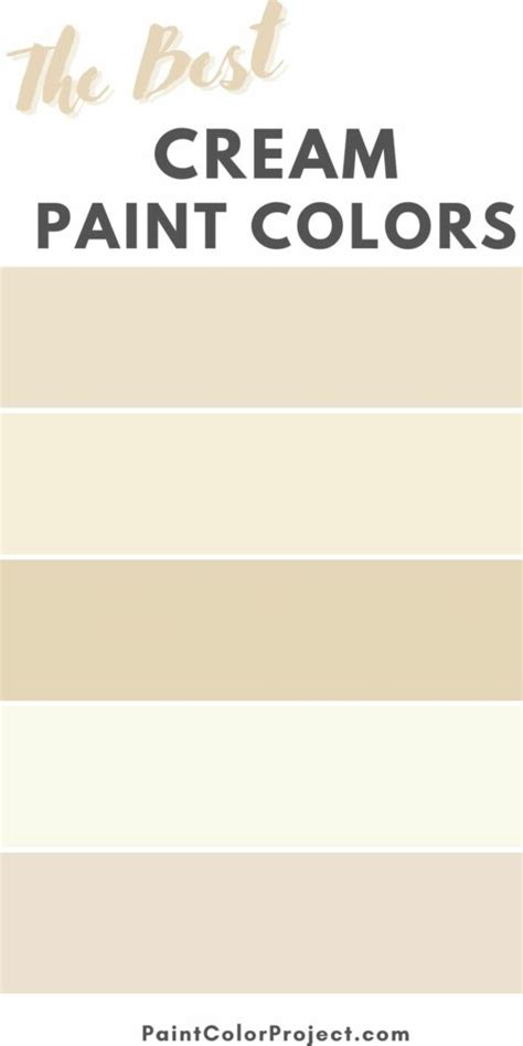 The best colors that go with cream - The Paint Color Project