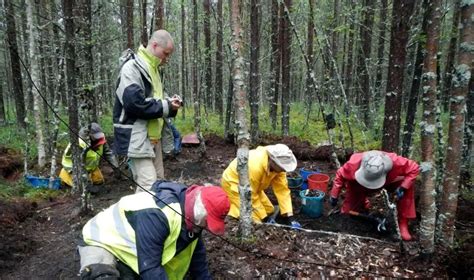 Public excavations of WW2 German prisoner-of-war camp in Inari