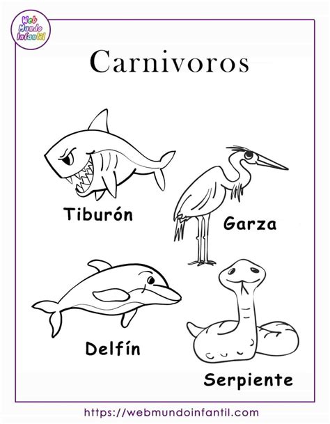 Animales Carnivoros Dibujos Para Colorear Para Colorear | Porn Sex Picture