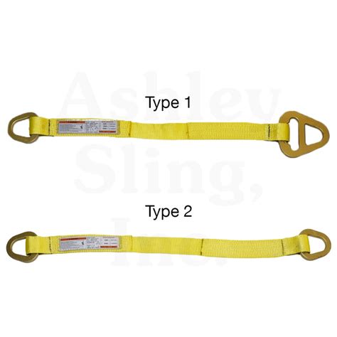 Web Sling - Types 1 & 2 - Ashley Sling