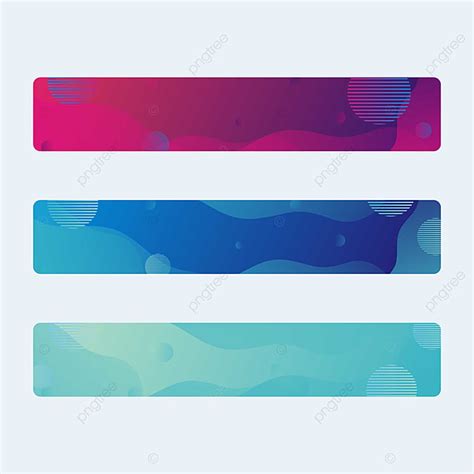 Abstract Web Banner Design Background Title Template Fluid Gradient ...