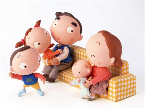 cartoon cute happy family - Clip Art Library