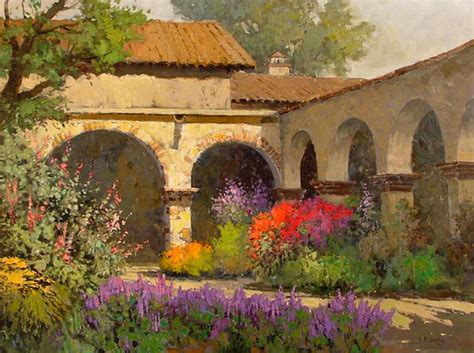 beautiful landscape oil paintings by Sean Wallis ~ master origami instructions