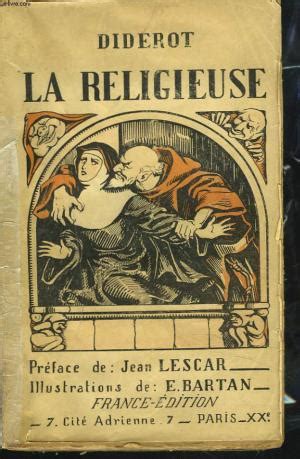 LA RELIGIEUSE by DIDEROT: FRANCE-EDITION NON DATE Couverture souple - Le-Livre Roman ...