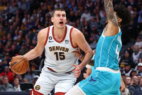 Does Jokic's historical triple-double against Charlotte help him in the ...