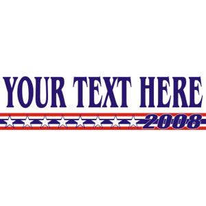 Custom Political Bumper Sticker at Sticker Shoppe