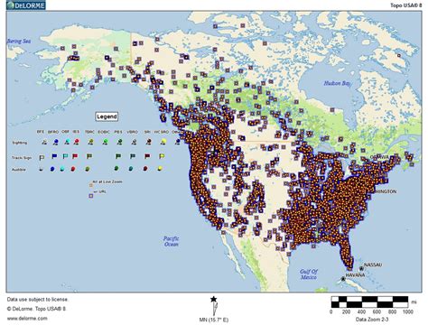 Map - Bigfoot Sightings and News