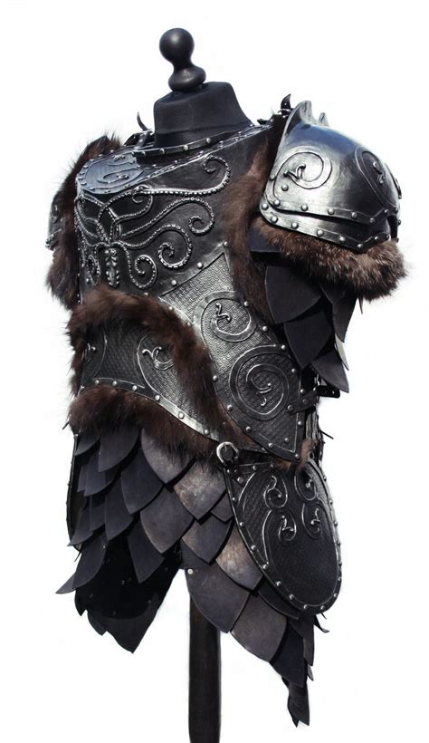 Armadura Medieval, Arm Armor, Body Armor, Medieval Armor, Medieval Fantasy, Kraken, Costume ...