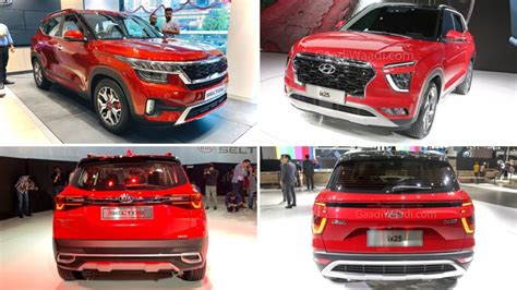 Upcoming 2020 Hyundai Creta Vs Kia Seltos - Comparison