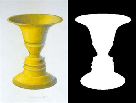 Optical Illusions - Rubin Vase Illusion