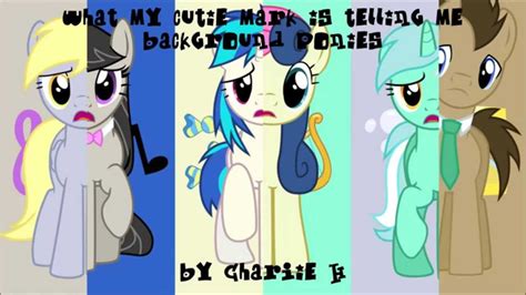 【Cover】 What My Cutie Mark Is Telling Me - Background Ponies - YouTube