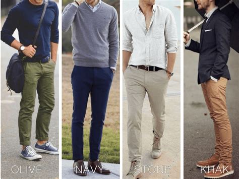 The 4 Must Have Chino Colors To Complete Your Wardrobe – OnPointFresh