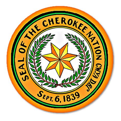 Cherokee Nation Seal Oklahoma Tribe Native Car Truck Window - Etsy