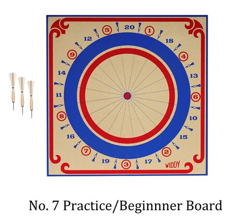 Widdy No. 7 Practice/Beginner's Dart Board | widdy1