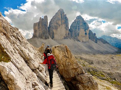 The breathtaking Dolomite Mountains, Italy. | Hiking tours, Trekking ...