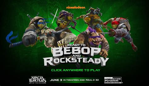 TMNT Out of the Shadows : Ready To Bebop & Rocksteady