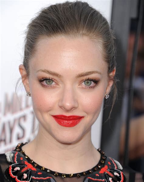 Amanda Seyfried | 16 Sexy Pouts That'll Make You Forget About Kylie Jenner’s Lips | POPSUGAR Beauty