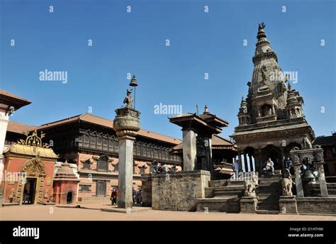 Durbar square Bhaktapur Nepal Stock Photo - Alamy