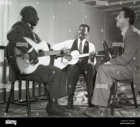 Huddie Ledbetter, known as Leadbelly, aka Lead Belly, an iconic ...