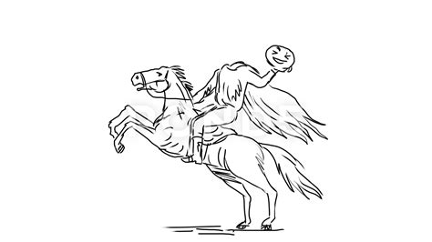 Headless Horseman Drawing