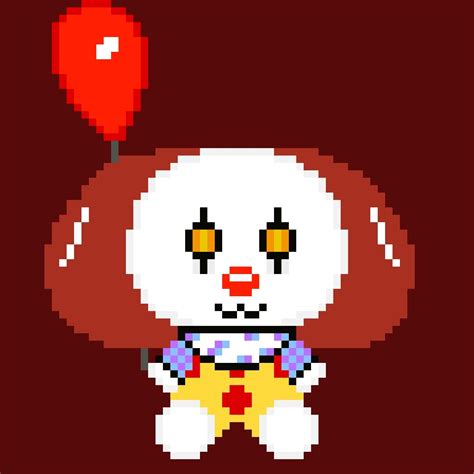 Pennywise Pixel Art: Unique and Creative