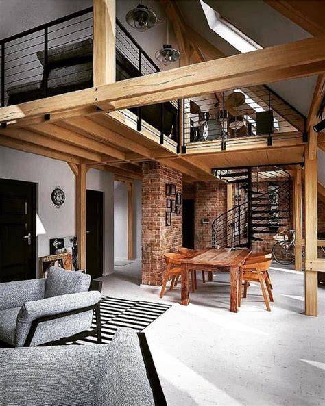 40+ Stunning Industrial Loft Design Ideas - The Wonder Cottage