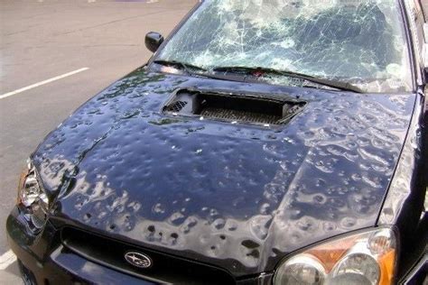 What to do when your car is damaged by hail in Tucson - Dent Busters