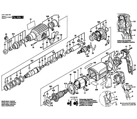 Bosch Hammer Drill Parts Diagram | Reviewmotors.co