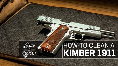 How To Clean A Kimber 1911? Update New - Bmxracingthailand.com