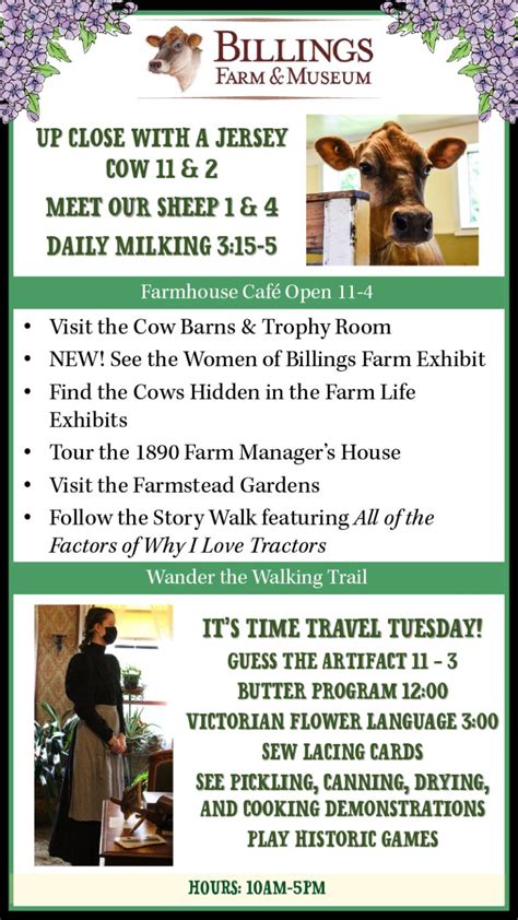 Upcoming Events – Billings Farm