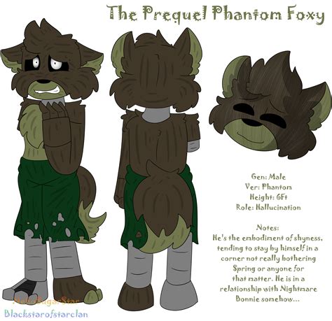 Phantom Foxy Ref by NekoSugarStar on DeviantArt